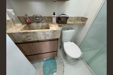 Apartamento à venda com 59m², 1 quarto e 2 vagas Apartamento à venda com 59m², 1 quarto e 2 vagasBanheiro