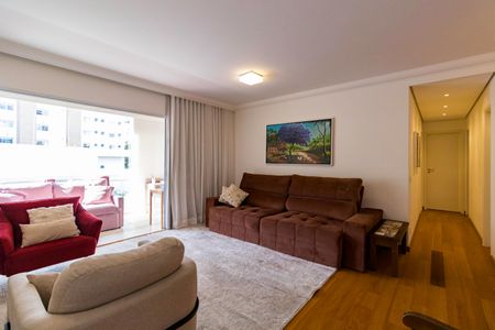 Sala de apartamento à venda com 3 quartos, 132m² em Vila Andrade, São Paulo