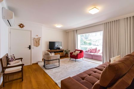 Sala de apartamento à venda com 3 quartos, 132m² em Vila Andrade, São Paulo