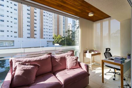 Sacada de apartamento à venda com 3 quartos, 132m² em Vila Andrade, São Paulo