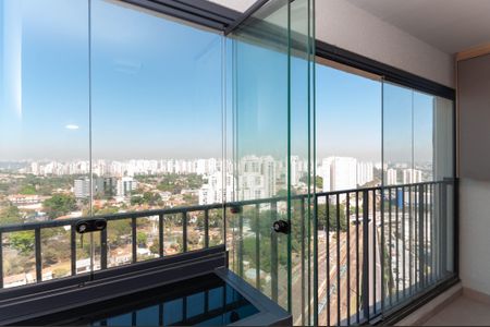 Varanda Estendida de apartamento para alugar com 2 quartos, 50m² em Vila Anastácio, São Paulo