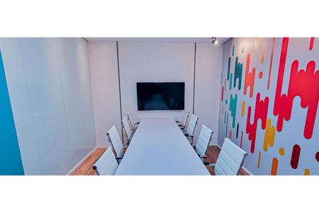 Sala de Reunião 02 de apartamento para alugar com 1 quarto, 30m² em Setor Marista, Goiânia