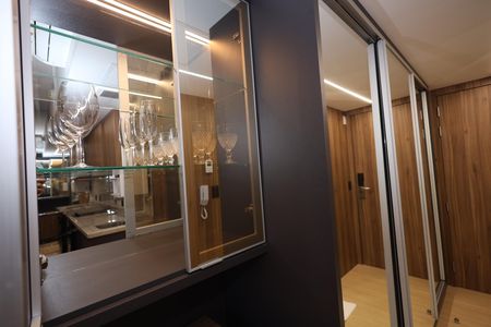 Detalhe da cozinha de apartamento para alugar com 1 quarto, 30m² em Setor Marista, Goiânia