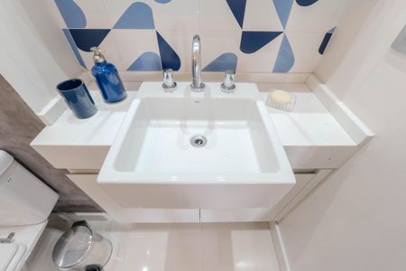 Apartamento à venda com 55m², 1 quarto e 1 vagaLavabo