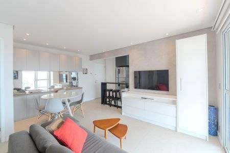 Sala de apartamento para alugar com 1 quarto, 55m² em Bela Vista, São Paulo