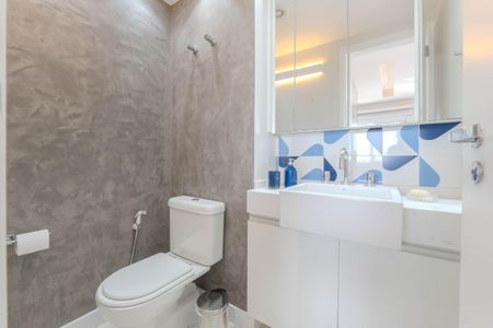 Apartamento à venda com 55m², 1 quarto e 1 vagaLavabo