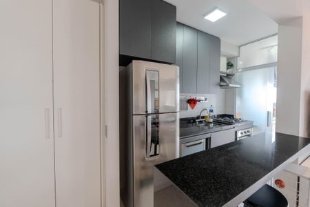 Apartamento à venda com 55m², 1 quarto e 1 vagaCozinha e Área de Serviço