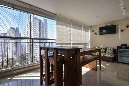 Varanda da Sala de apartamento à venda com 3 quartos, 104m² em Parque Reboucas, São Paulo