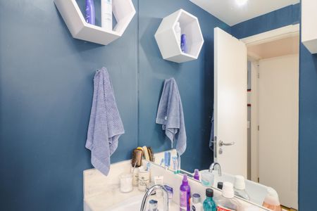 Apartamento à venda com 60m², 1 quarto e 1 vagaBanheiro da Suíte