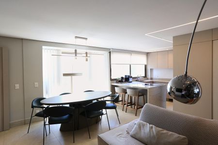 Sala de apartamento à venda com 3 quartos, 87m² em Santo Agostinho, Belo Horizonte