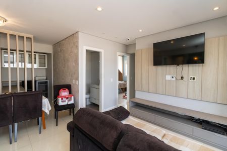 Sala de apartamento à venda com 1 quarto, 72m² em Jardim Leonor Mendes de Barros, São Paulo