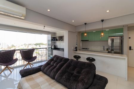 Sala de apartamento à venda com 1 quarto, 72m² em Jardim Leonor Mendes de Barros, São Paulo