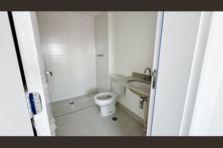 Banheiro da suíte 3 de apartamento à venda com 3 quartos, 125m² em Quarta Parada, São Paulo