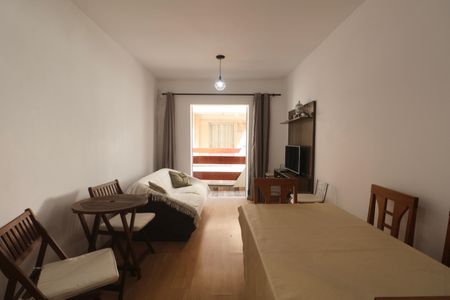 Sala de apartamento para alugar com 1 quarto, 66m² em Enseada, Guarujá