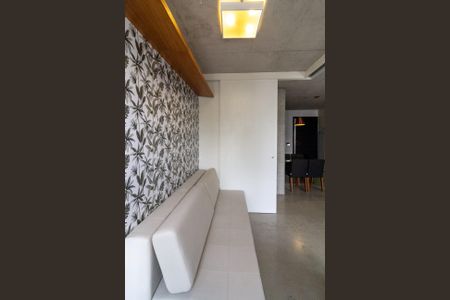 Sala de Estar de apartamento à venda com 2 quartos, 70m² em Cidade Monções, São Paulo