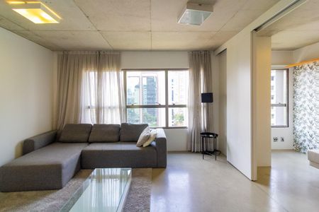 Sala de Tv de apartamento à venda com 2 quartos, 70m² em Cidade Monções, São Paulo