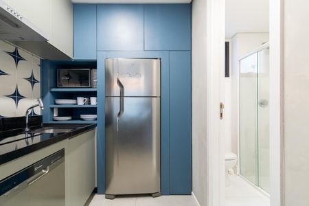 Studio para alugar com 40m², 1 quarto e sem vaga Studio para alugar com 40m², 1 quarto e sem vagaCozinha