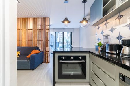 Studio para alugar com 40m², 1 quarto e sem vaga Studio para alugar com 40m², 1 quarto e sem vagaCozinha