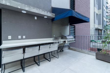 Studio para alugar com 40m², 1 quarto e sem vaga Studio para alugar com 40m², 1 quarto e sem vagaChurrasqueira