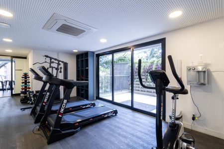 Studio para alugar com 40m², 1 quarto e sem vaga Studio para alugar com 40m², 1 quarto e sem vagaAcademia