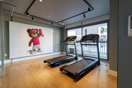 Studio para alugar com 30m², 0 quarto e sem vagaAcademia