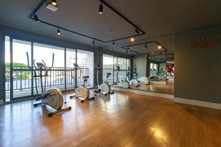 Studio para alugar com 30m², 0 quarto e sem vagaAcademia