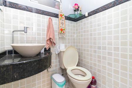 Casa de condomínio à venda com 86m², 2 quartos e 1 vagaLavabo da Sala