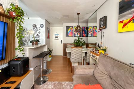 Apartamento à venda com 44m², 2 quartos e 1 vagaSala