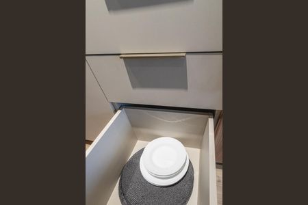 Cozinha de kitnet/studio à venda com 1 quarto, 26m² em Planalto Paulista, São Paulo