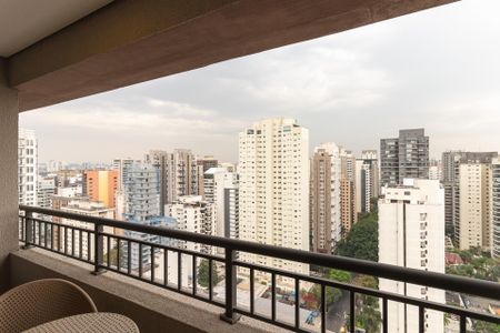 Varanda de kitnet/studio para alugar com 1 quarto, 26m² em Planalto Paulista, São Paulo