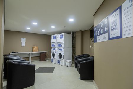 Apartamento à venda com 45m², 2 quartos e 1 vagaÁrea comum - Lavanderia