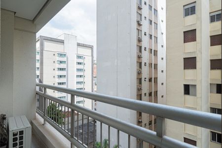 Varanda da Sala de apartamento à venda com 2 quartos, 45m² em Consolação, São Paulo