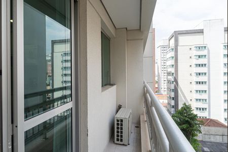 Varanda da Sala de apartamento à venda com 2 quartos, 45m² em Consolação, São Paulo