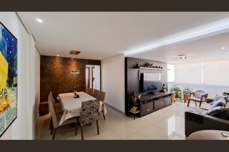 Sala de apartamento à venda com 3 quartos, 96m² em Sagrada Família, Belo Horizonte