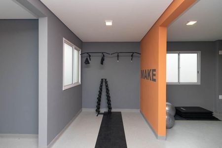 Apartamento para alugar com 32m², 2 quartos e sem vaga Apartamento para alugar com 32m², 2 quartos e sem vagaÁrea comum - Academia