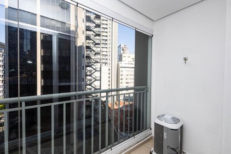 Sacada do Studio de kitnet/studio para alugar com 1 quarto, 28m² em Bela Vista, São Paulo
