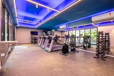 Studio para alugar com 21m², 1 quarto e sem vaga Studio para alugar com 21m², 1 quarto e sem vagaAcademia