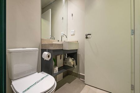 Studio para alugar com 21m², 1 quarto e sem vaga Studio para alugar com 21m², 1 quarto e sem vagaBanheiro