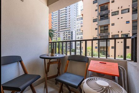 Studio para alugar com 21m², 1 quarto e sem vaga Studio para alugar com 21m², 1 quarto e sem vagaStudio - Varanda