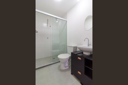 Studio para alugar com 26m², 1 quarto e sem vaga Studio para alugar com 26m², 1 quarto e sem vagaBanheiro