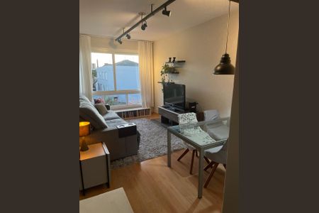 Sala de apartamento à venda com 1 quarto, 41m² em Floresta, Porto Alegre