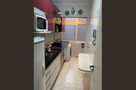 Cozinha de apartamento à venda com 1 quarto, 41m² em Floresta, Porto Alegre