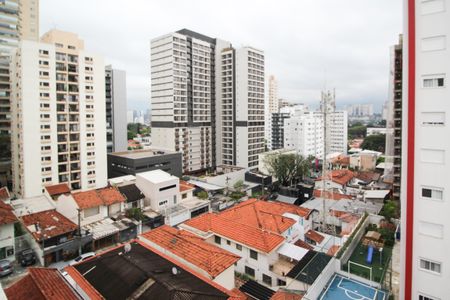 Vista Sala de apartamento à venda com 2 quartos, 112m² em Vila Olímpia, São Paulo