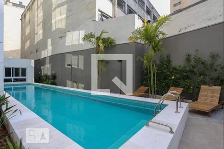 Studio para alugar com 22m², 1 quarto e sem vagaPiscina