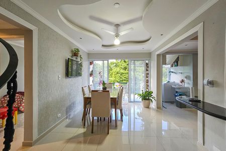 Sala de apartamento para alugar com 3 quartos, 220m² em Loteamento Joao Batista Juliao, Guarujá
