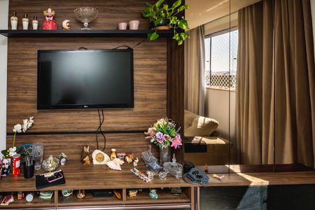 Sala de apartamento para alugar com 3 quartos, 90m² em Castelo, Belo Horizonte