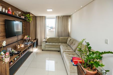 Sala de apartamento para alugar com 3 quartos, 90m² em Castelo, Belo Horizonte