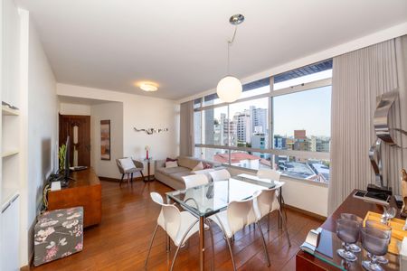 Sala de apartamento à venda com 3 quartos, 106m² em Gutierrez, Belo Horizonte