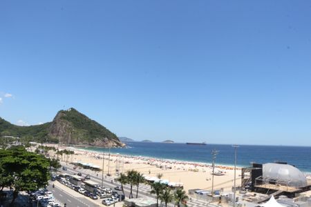 Vista do Quarto de apartamento para alugar com 1 quarto, 28m² em Copacabana, Rio de Janeiro