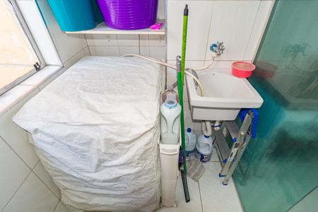 Apartamento à venda com 46m², 2 quartos e 1 vagaDetalhe - Área de Serviço